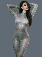 Load image into Gallery viewer, AMARANTH Rhinestone Jumpsuit
