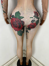 Load image into Gallery viewer, GUANGZHOU Rose Embellished Bodysuit
