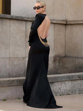 Load image into Gallery viewer, HYSSOP Backless Chain Maxi
