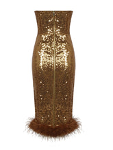 Load image into Gallery viewer, FINCHES Sequin Midi
