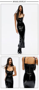 CUCKOO PU leather Dress