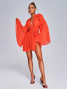 CRAKE Ruffle Mini Dress