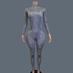 AMARANTH Rhinestone Jumpsuit