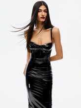 Load image into Gallery viewer, CUCKOO PU leather Dress
