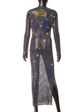 Load image into Gallery viewer, CATTLEGRET Mesh Crystal Dress
