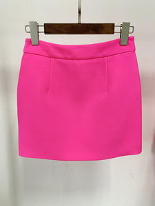 HAWK Blazer Skirt Set
