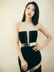 PENNY SIOPIS Bandage Ankle Dress