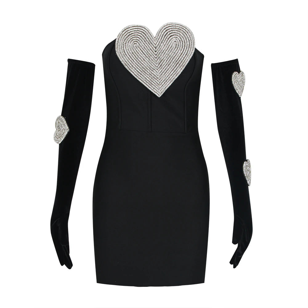 VALERIE ADLER Bandage Mini Gloves
