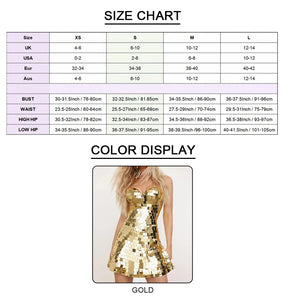 SVEA JOSEPHY Mirror Mini Dress