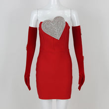 Load image into Gallery viewer, SARAH BRITTEN Bandage Mini w/ Gloves
