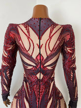 Load image into Gallery viewer, SHENYANG Rhinestone Bodysuit
