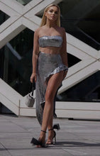 Load image into Gallery viewer, BUNTIE Sequin Top Skirt Set
