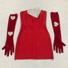 Load image into Gallery viewer, SARAH BRITTEN Bandage Mini w/ Gloves

