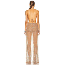 Load image into Gallery viewer, COLOU Crystal Mesh Jumpsuit
