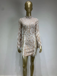 BALLIE Pearl Feather Mini