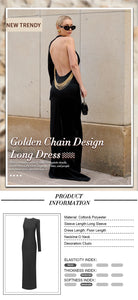 HYSSOP Backless Chain Maxi