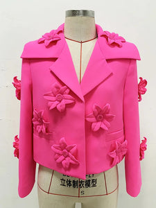 HAWK Blazer Skirt Set