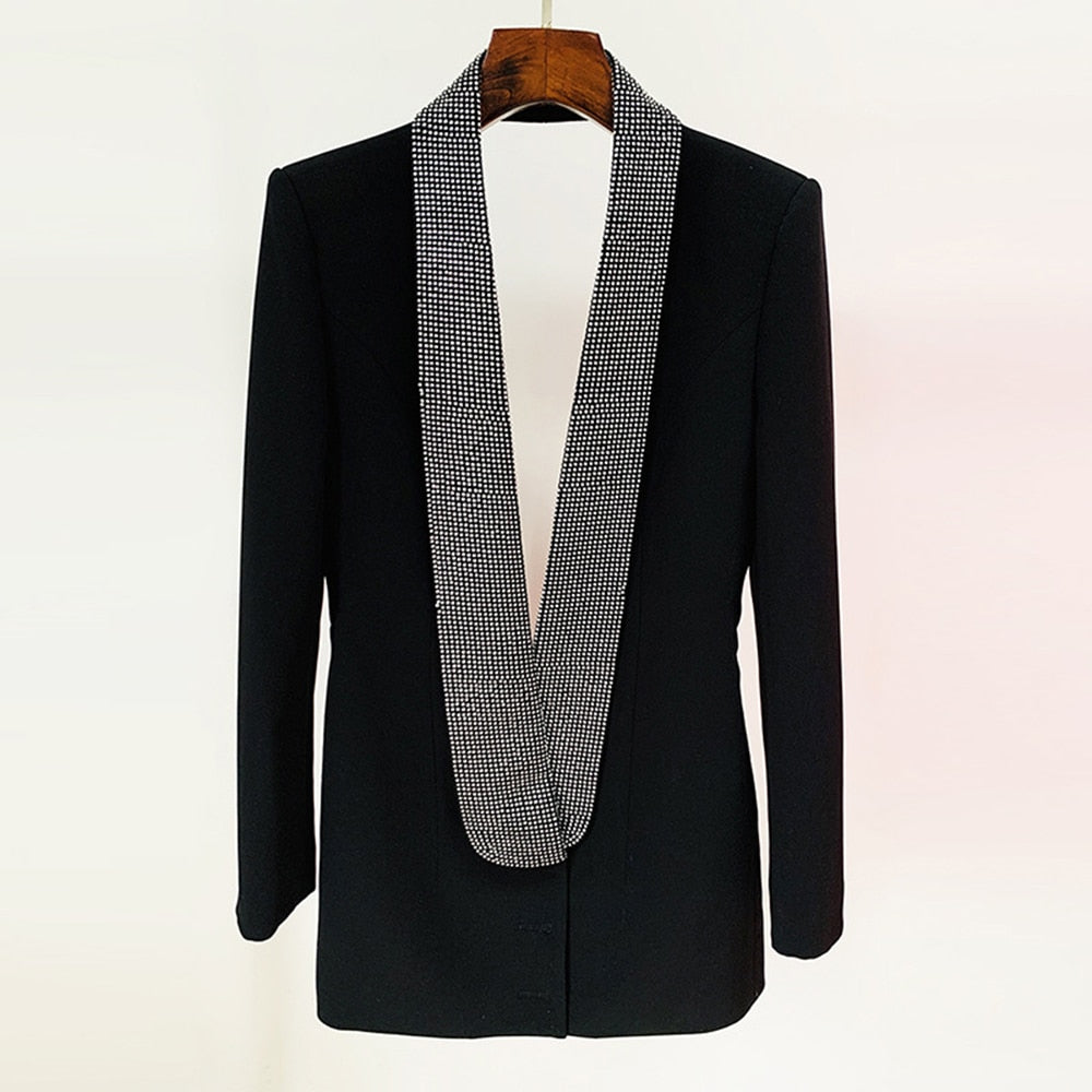 VULTURE Backless Blazer Dress