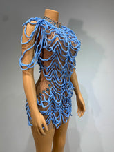 Load image into Gallery viewer, DIANA PAGE Rhinestones See Through
