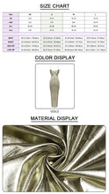 Load image into Gallery viewer, PENGUI Metallic Ankle Dress

