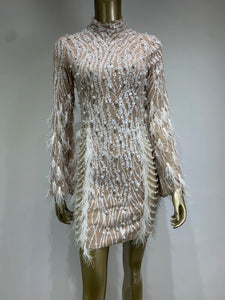 BALLIE Pearl Feather Mini