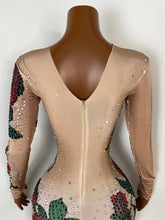 Load image into Gallery viewer, GUANGZHOU Rose Embellished Bodysuit
