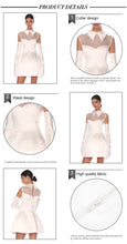 Load image into Gallery viewer, BARBARA JEPPE Mini Dress w/ Gloves
