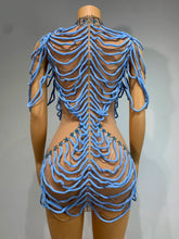 Load image into Gallery viewer, DIANA PAGE Rhinestones See Through
