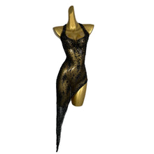 Load image into Gallery viewer, BESAN Mesh Crystal Dress
