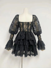 Load image into Gallery viewer, ALLINA NDEBELE Ruffle Mini Dress
