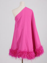 Load image into Gallery viewer, FUSCHIA One Shoulder Mini
