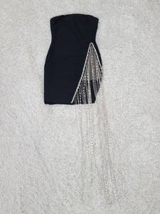 MYNA Bandage Crystal Tassel