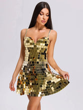 Load image into Gallery viewer, SVEA JOSEPHY Mirror Mini Dress
