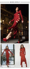Load image into Gallery viewer, ANISE Red Sequins Cutout
