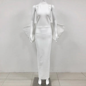 NANDIPHA MNTAMBO Backless Bow Gown