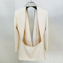 Load image into Gallery viewer, VULTURE Backless Blazer Dress
