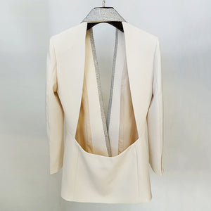 VULTURE Backless Blazer Dress