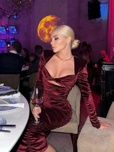 Load image into Gallery viewer, BILLY Velvet Midi
