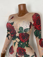 Load image into Gallery viewer, GUANGZHOU Rose Embellished Bodysuit
