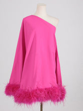 Load image into Gallery viewer, FUSCHIA One Shoulder Mini
