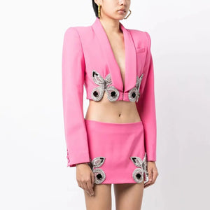 COOTIE Blazer Skirt Set