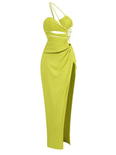 Load image into Gallery viewer, MARRIANE FANNIN Cut Out Long Dress

