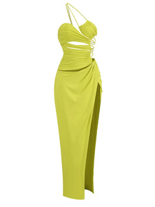 MARRIANE FANNIN Cut Out Long Dress