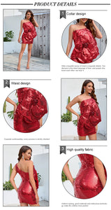 ARNICA Sequin Red Mini