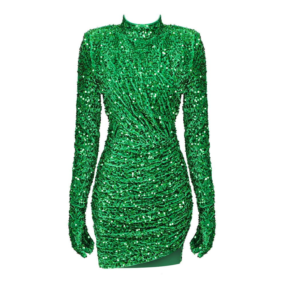 CRANE Velvet Sequin Mini