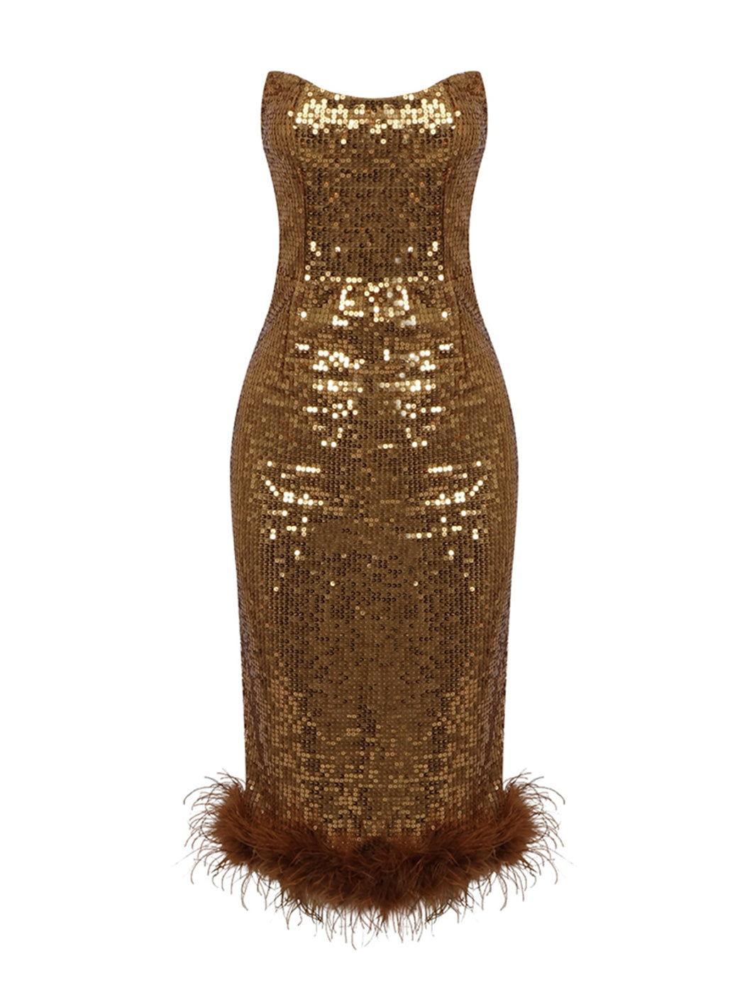 FINCHES Sequin Midi