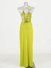 Load image into Gallery viewer, MARRIANE FANNIN Cut Out Long Dress
