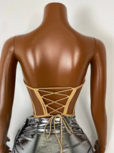 Load image into Gallery viewer, CHENGDU Metallic Corset Set
