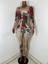 Load image into Gallery viewer, GUANGZHOU Rose Embellished Bodysuit
