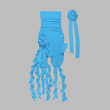 Load image into Gallery viewer, CHAFFINCH Mesh Ruffle Dress
